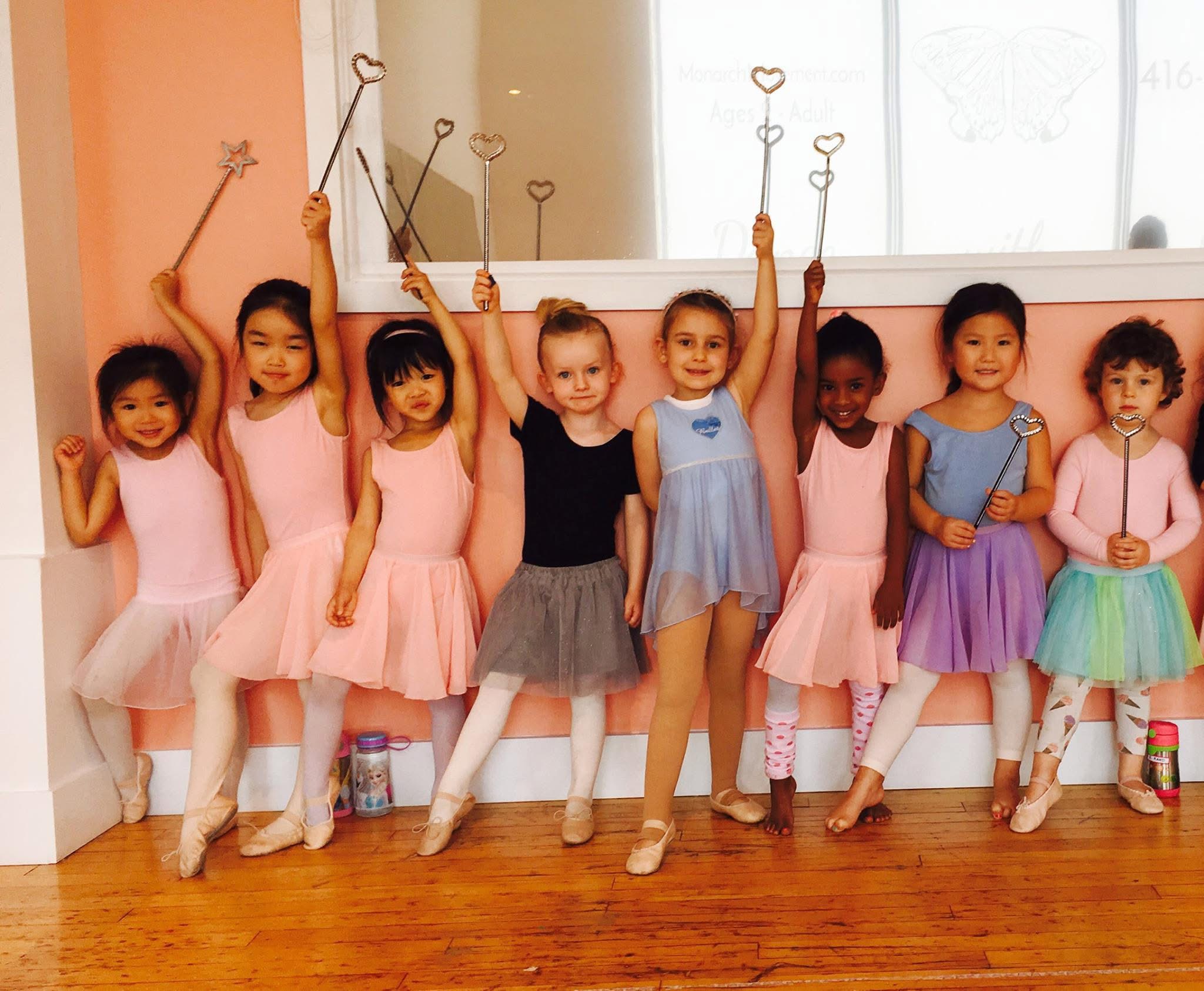 Happy young dancers at Leslieville School of Dance & Music